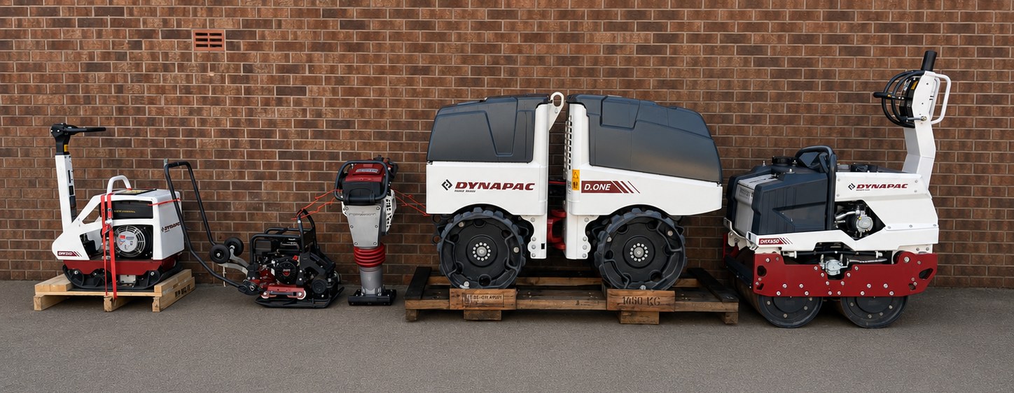 Light Compaction Equipment β Dynapac Built for the Job