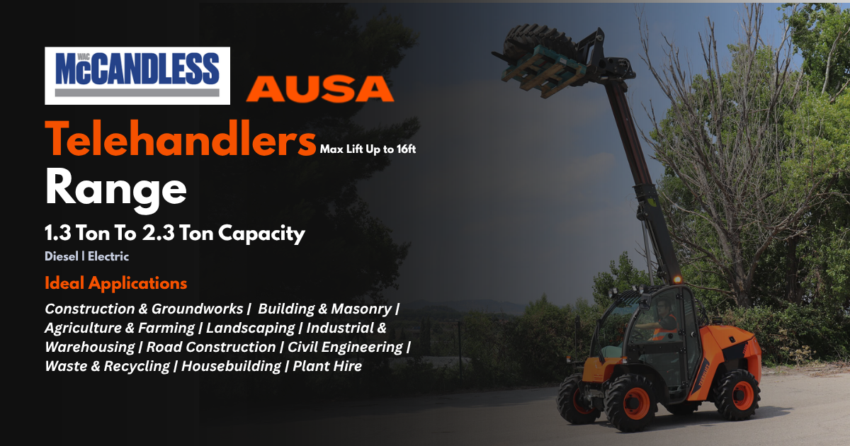 AUSA Telehandlers β Compact & Versatile